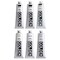 GOLDEN Heavy Body Acrylics, Black & White Set of 6, 5oz Tubes